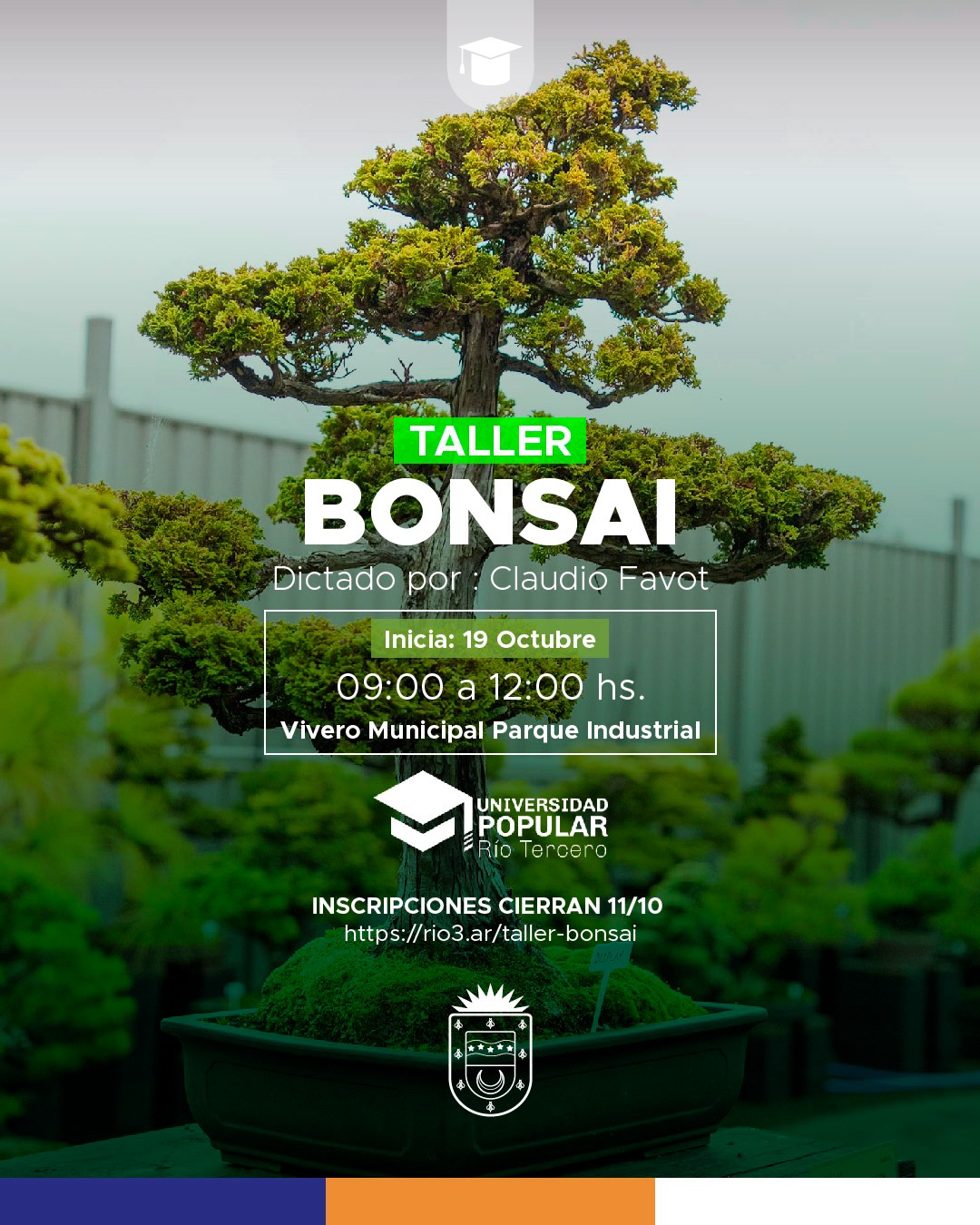 Est&aacute;n abiertas las inscripciones para un nuevo taller de Bonsai