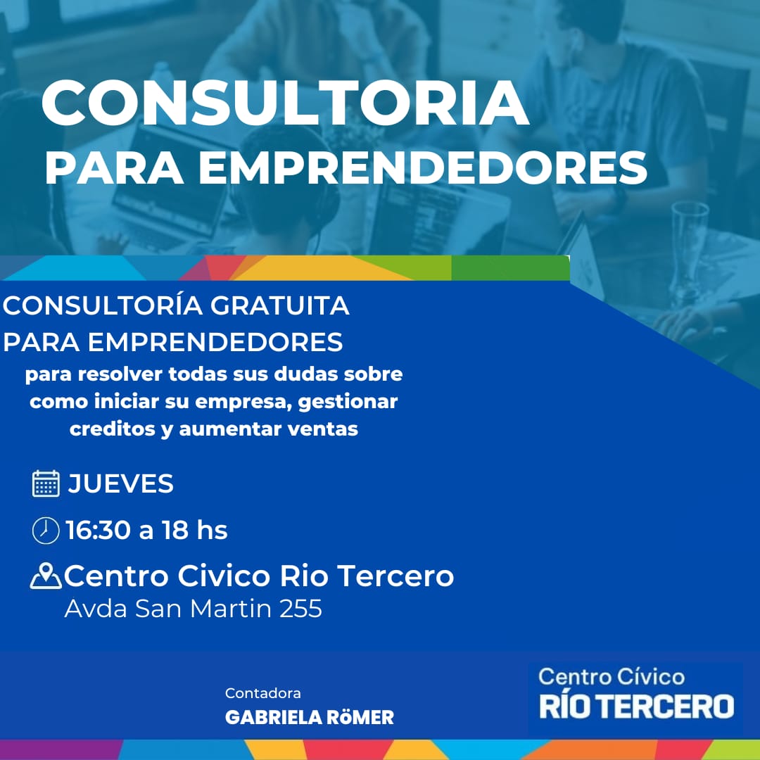 El Centro Cívico suma un nuevo servicio: Consultora para emprendedores