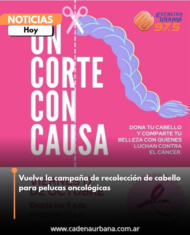 Vuelve la campaña de recolección de cabello para pelucas oncológicas