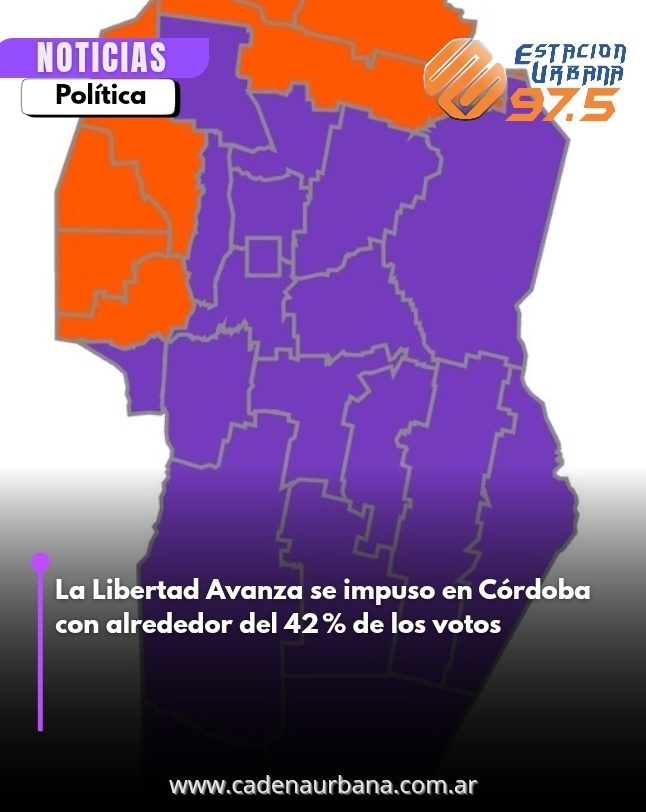 Elecciones 2025: resultados preliminares para Diputados Nacionales en Córdoba