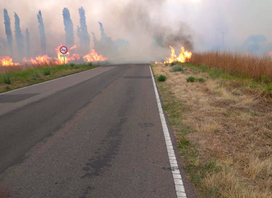 EL FUEGO NO SE DETIENE EN LA REGI&Oacute;N OESTE DE LA PROVINCIA