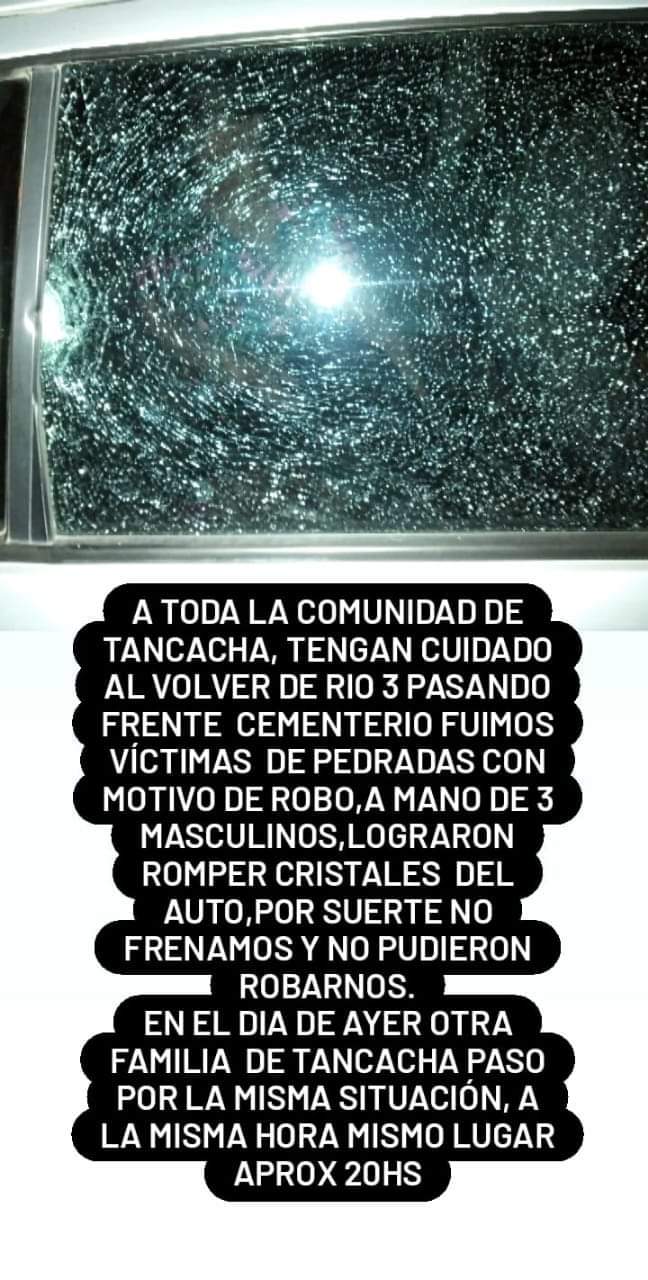 Cristian Brassinne (Comisario) : "Aparentemente ser&iacute;an ni&ntilde;os o adolescentes que habr&iacute;an cometido estos da&ntilde;os con gomeras"