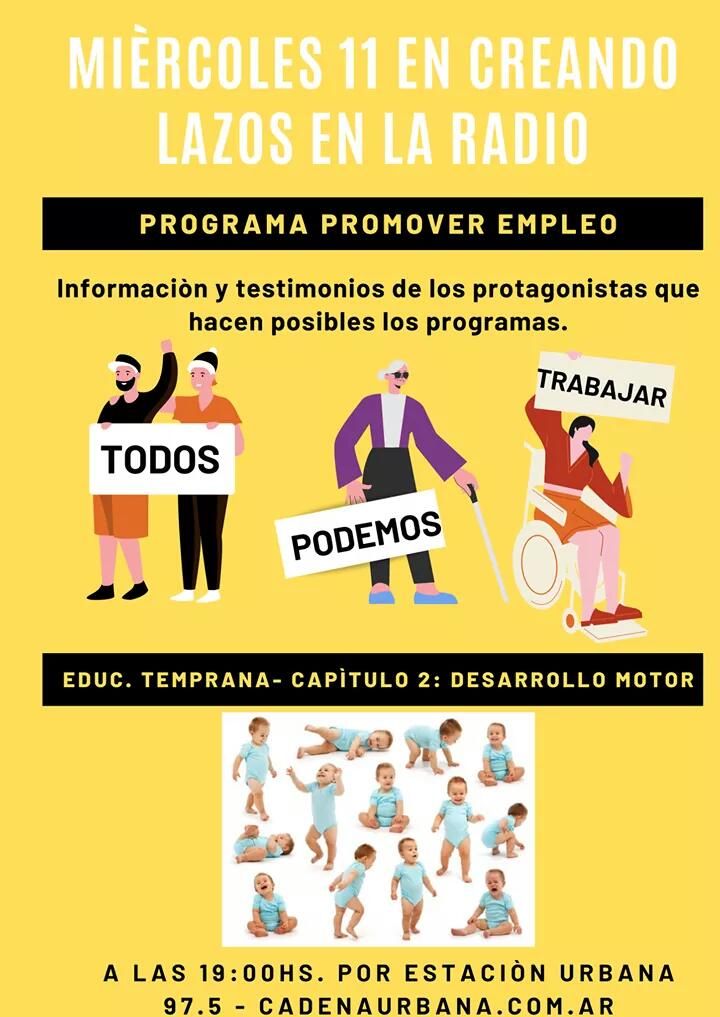 CREANDO LAZOS EN LA RADIO MI&Eacute;RCOLES 11 DE NOVIEMBRE  