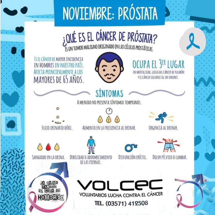 Volcec realiza en Noviembre Campa&ntilde;a de Concientizaci&oacute;n "C&aacute;ncer de Pr&oacute;stata"