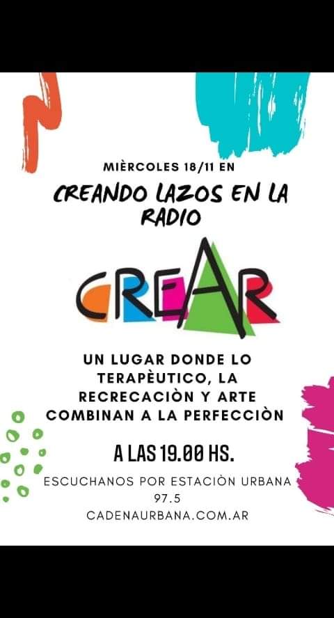 CREANDO LAZOS EN LA RADIO MI&Eacute;RCOLES 18 DE NOVIEMBRE 