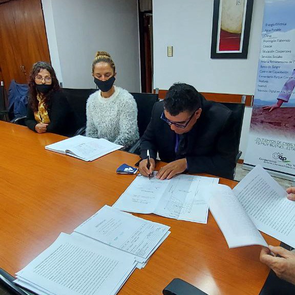 LA COOPERATIVA CEDI&Oacute; POR 10 A&Ntilde;OS EN COMODATO UN PREDIO A BARRIO MITRE