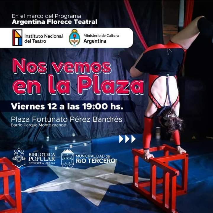 TEATRO Y LECTURA EN LA PLAZA DE PARQUE MONTE GRANDE