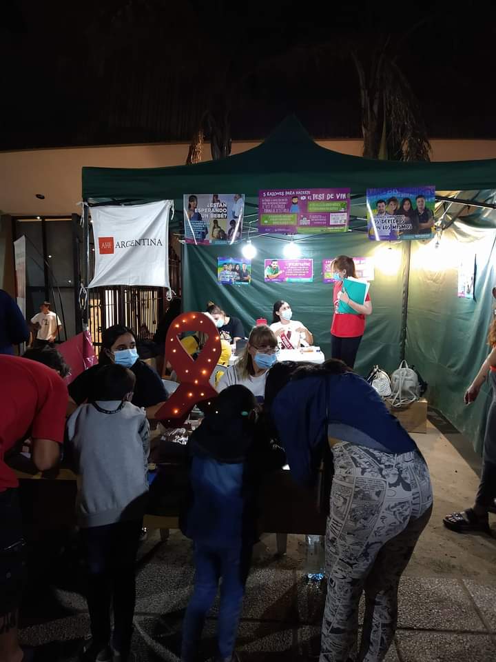 SE REALIZARON TESTEOS DE VIH EN EL NO DURMAI