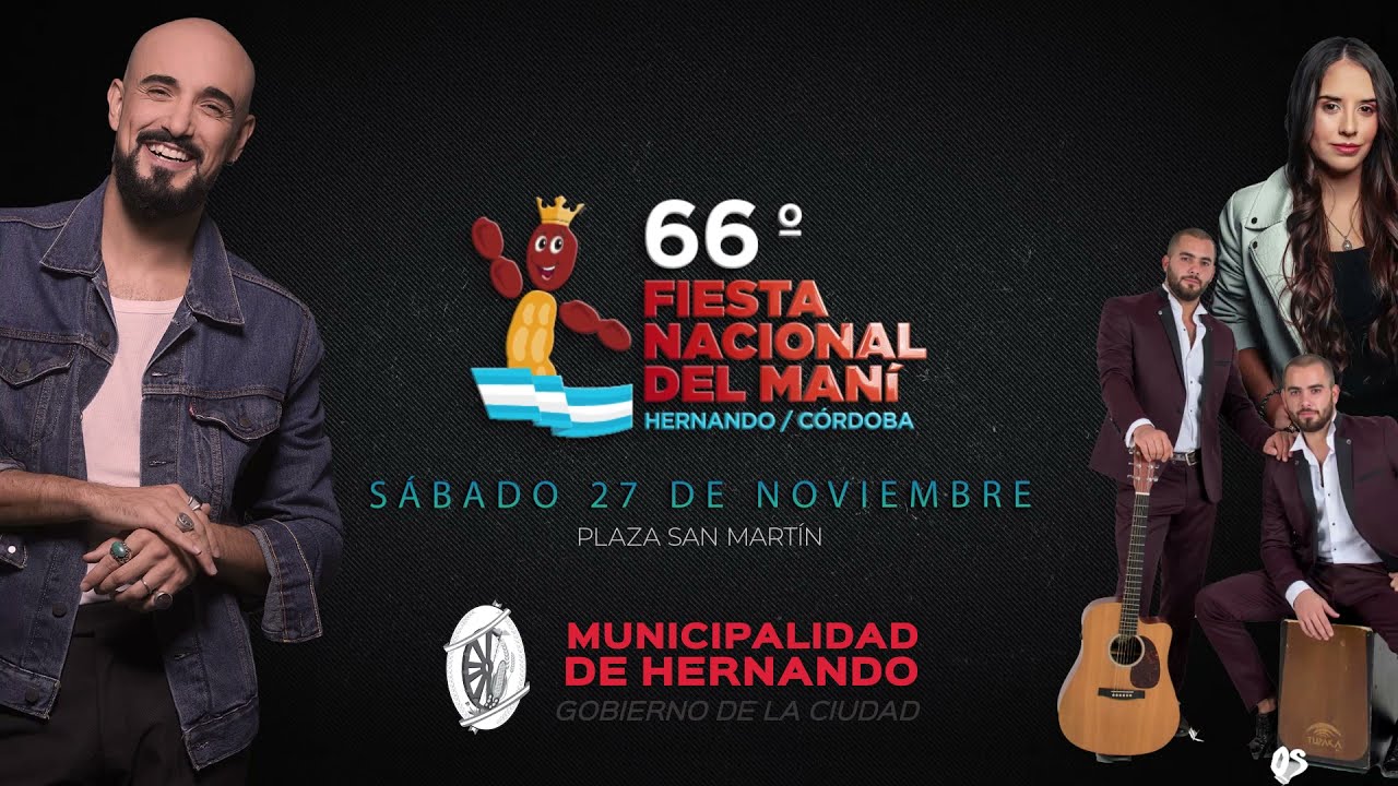 NOTICIAS + IVA: LU IRIGOYEN Y GIOVOS EN LA FIESTA NACIONAL DEL MANI