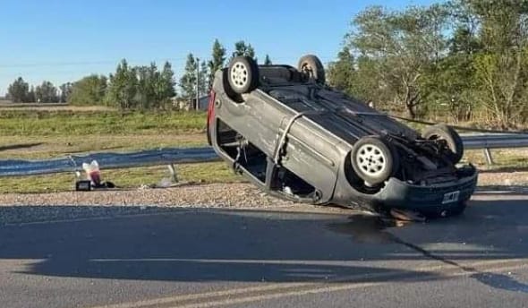VUELCO EN SOLITARIO CAMINO A TANCACHA