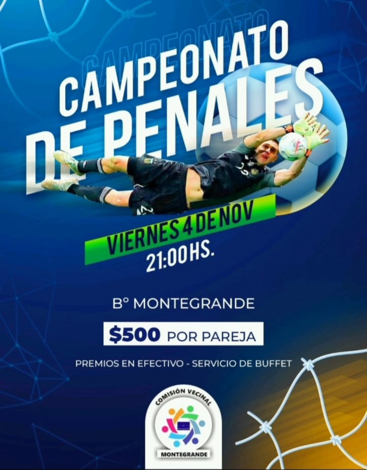 CAMPEONATO DE PENALES EN BARRIO MONTEGRANDE