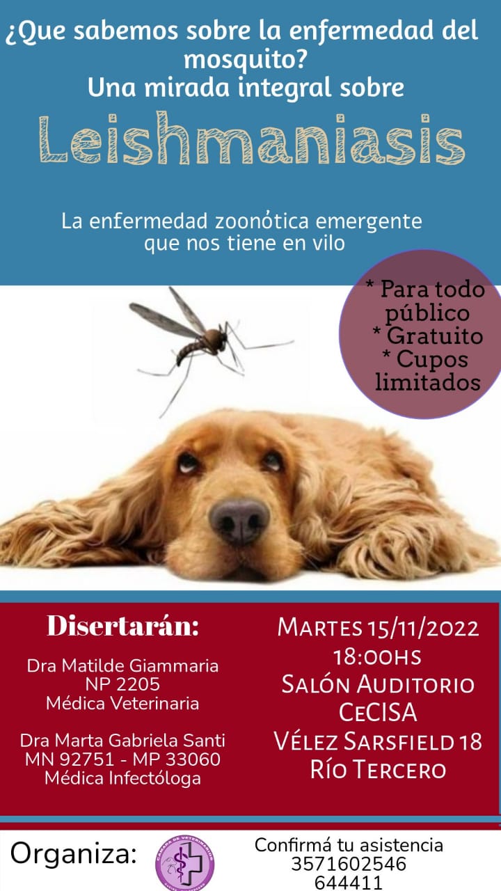 LA INFECT&Oacute;LOGA MARTA SANTI NOS HABL&Oacute; SOBRE LEISHMANIA