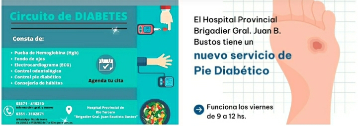 CADA QUINCE D&Iacute;AS FUNCIONA EL CIRCUITO DE DIABETES EN EL HOSPITAL PROVINCIAL