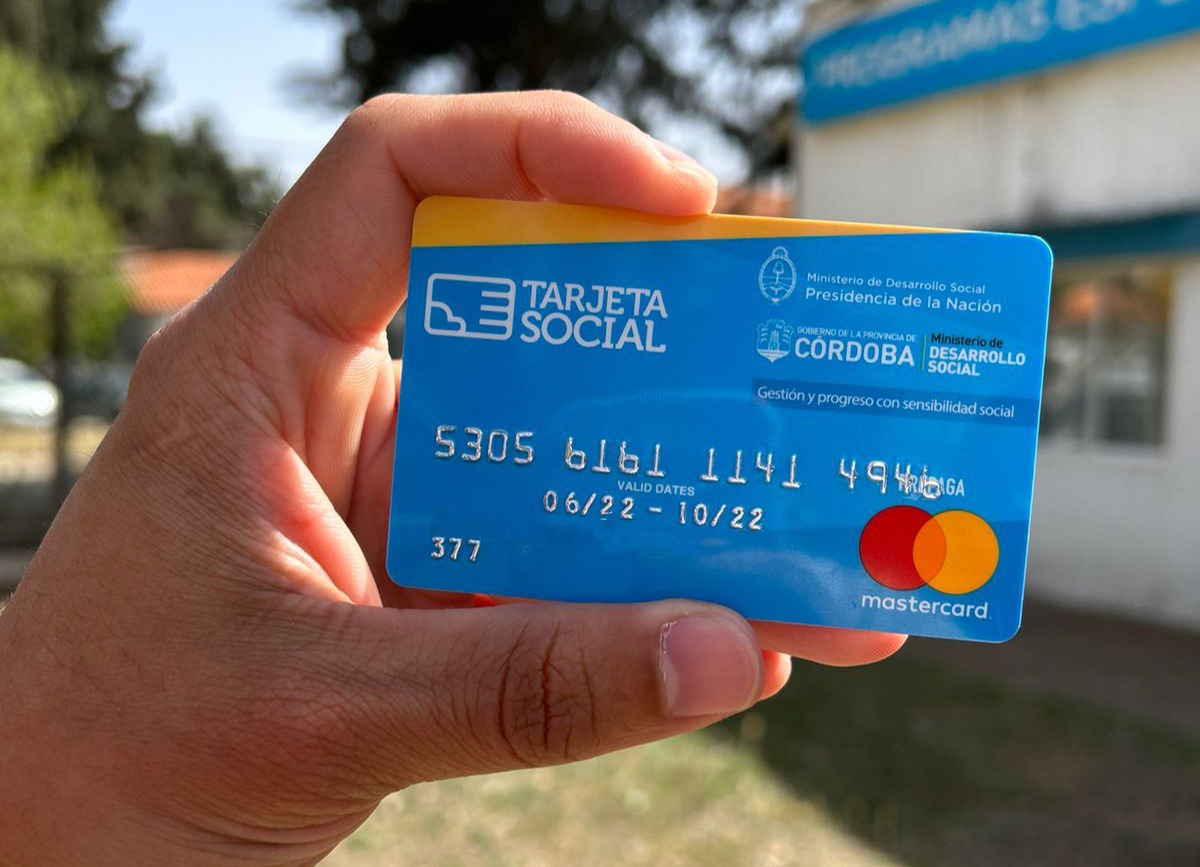 TARJETA SOCIAL: EL LUNES 13 SE ACREDITAR&Aacute; EL MONTO DE NOVIEMBRE 