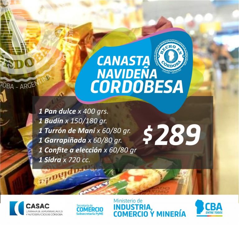 C&Oacute;RDOBA TIENE SU CANASTA NAVIDE&Ntilde;A A $289