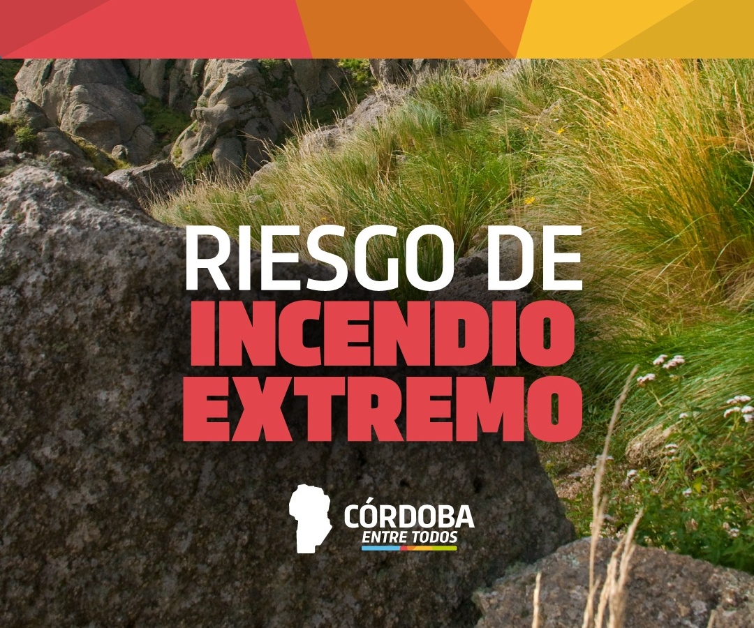 Riesgo extremo de incendios hasta el jueves