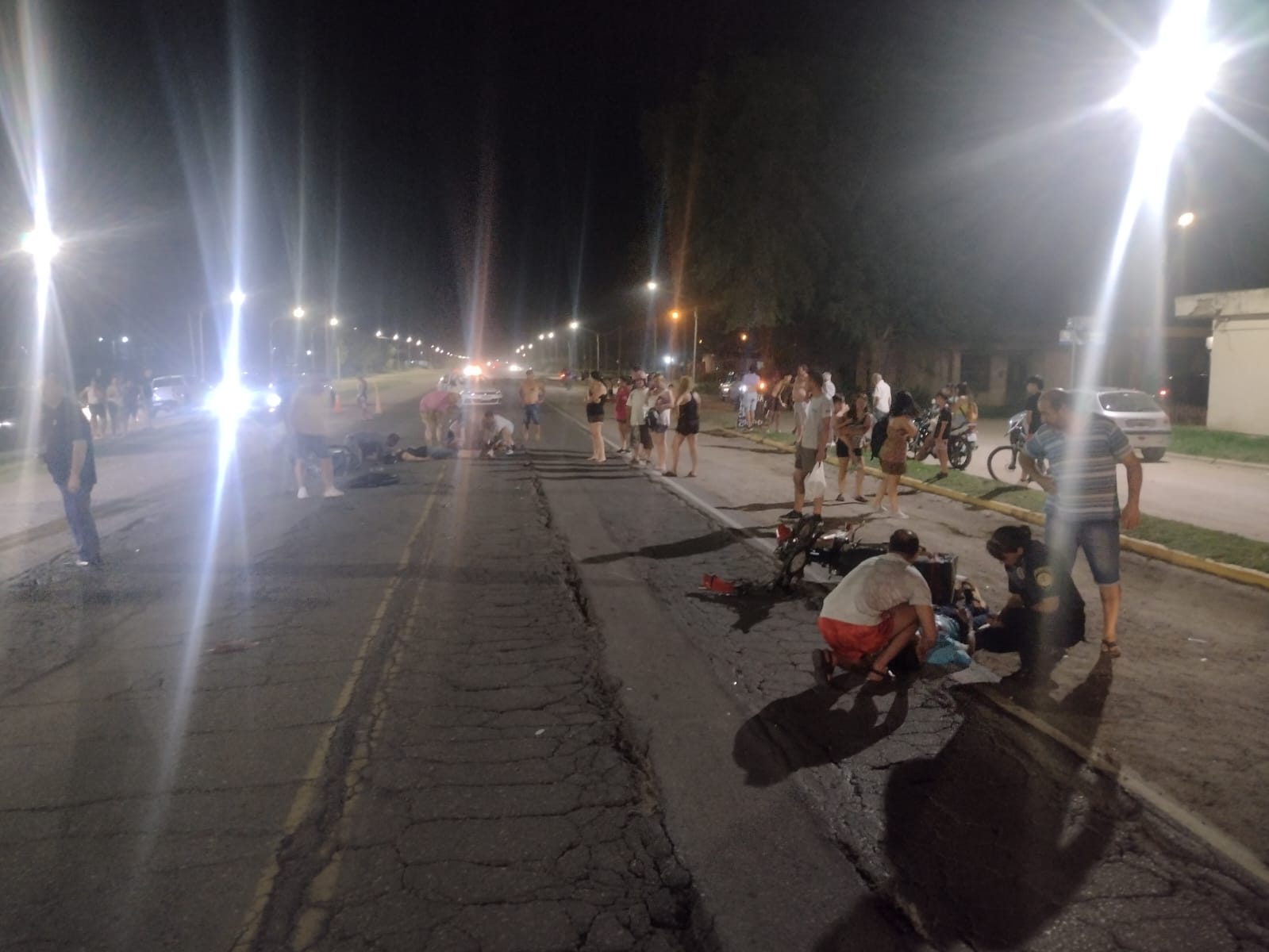 PARTE POLICIAL: ACCIDENTE DE TR&Aacute;NSITO ENTRE 2 MOTOCICLETAS 