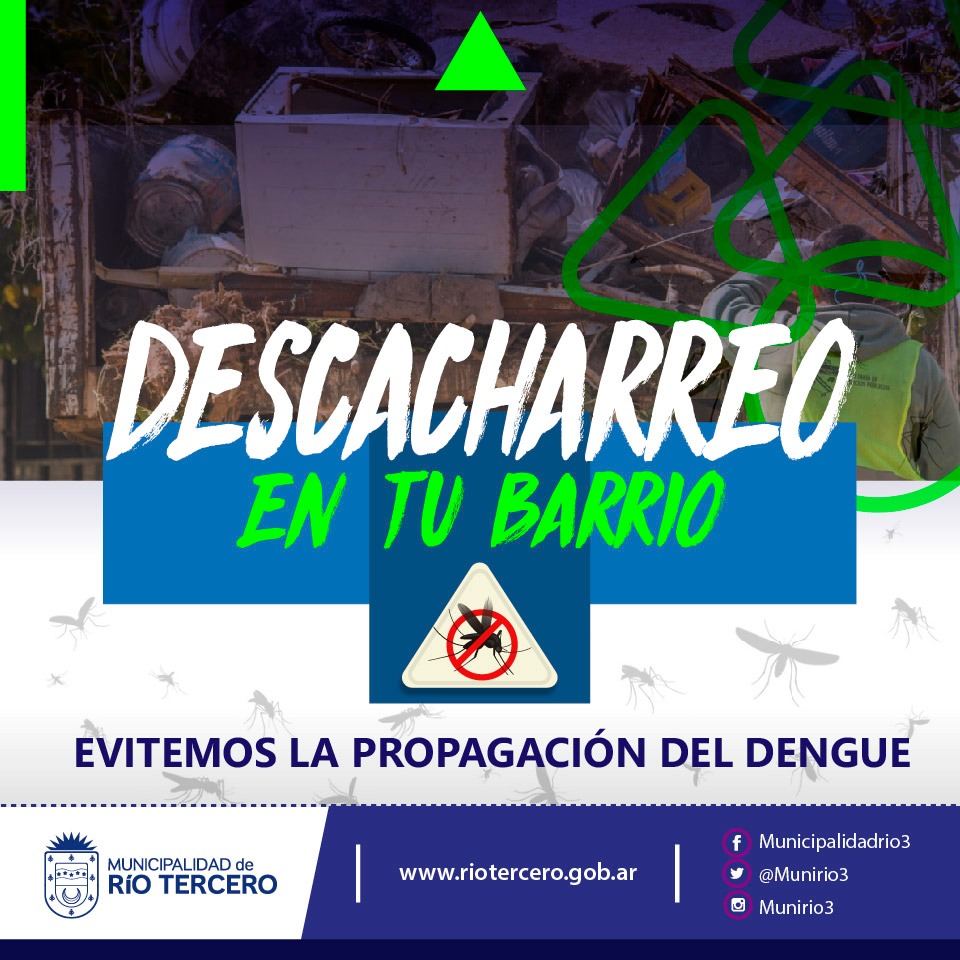 CONTIN&Uacute;A LA CAMPA&Ntilde;A DE DESCACHARREO CONTRA EL DENGUE