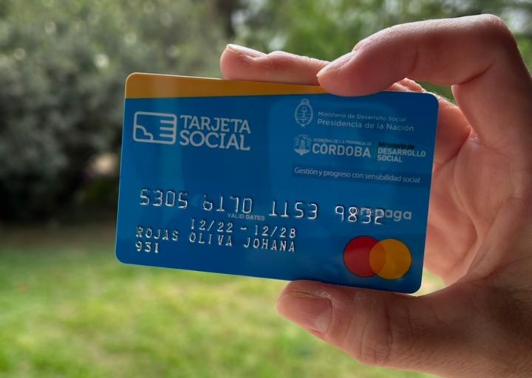 HOY SE ACREDITA LA TARJETA SOCIAL PARA CEL&Iacute;ACOS 