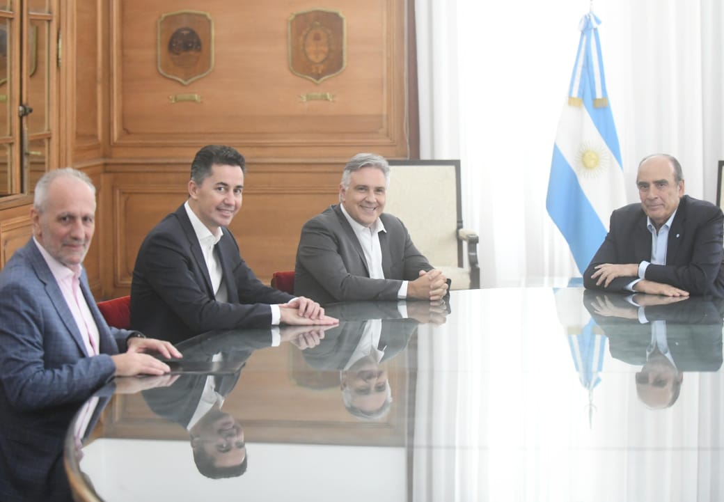 LLARYORA SE REUNI&Oacute; CON FRANCOS EN CASA ROSADA