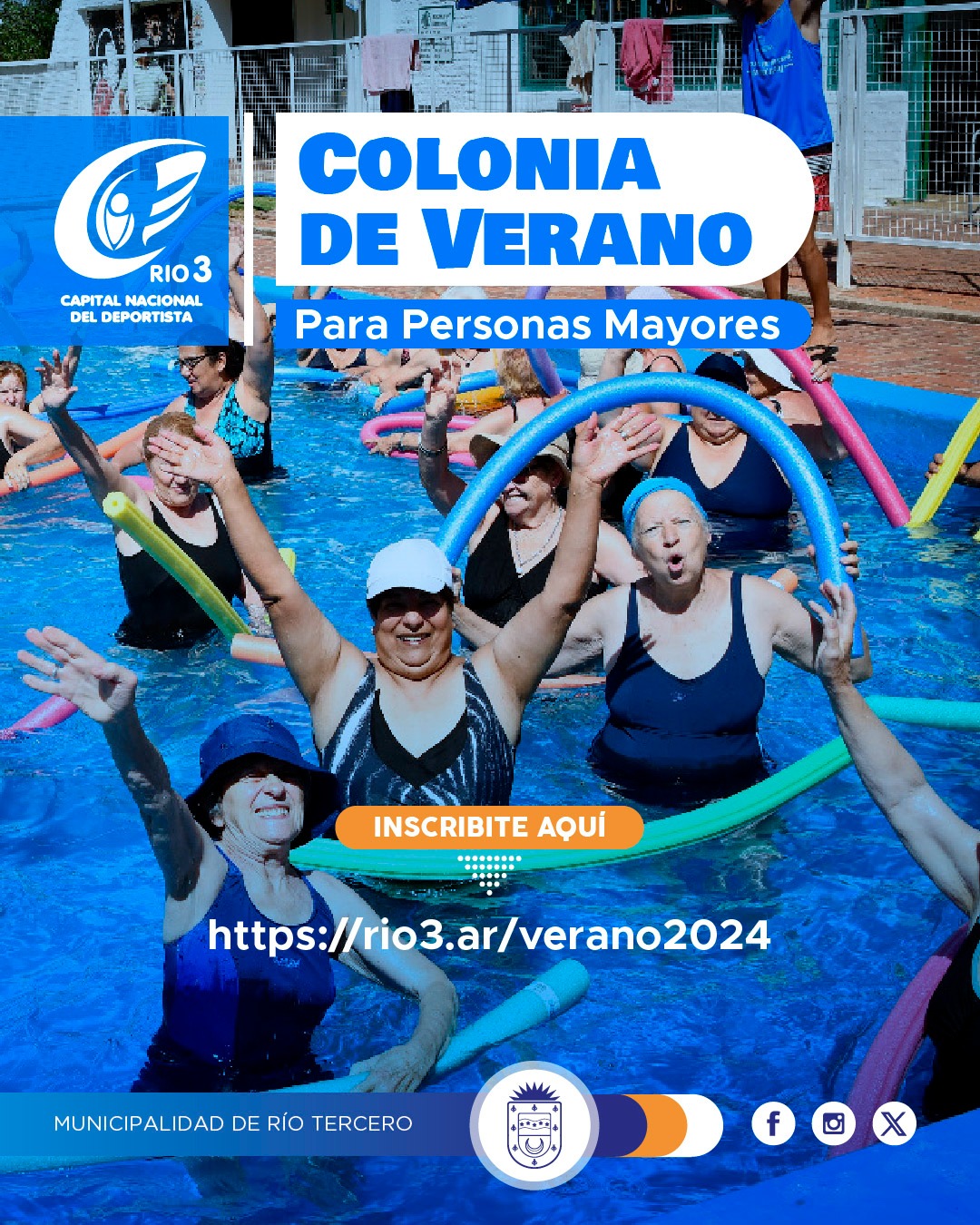 EL MUNICIPIO COMENZ&Oacute; CON LA INSCRIPCI&Oacute;N PARA LA COLONIA DE VERANO PARA PERSONAS MAYORES